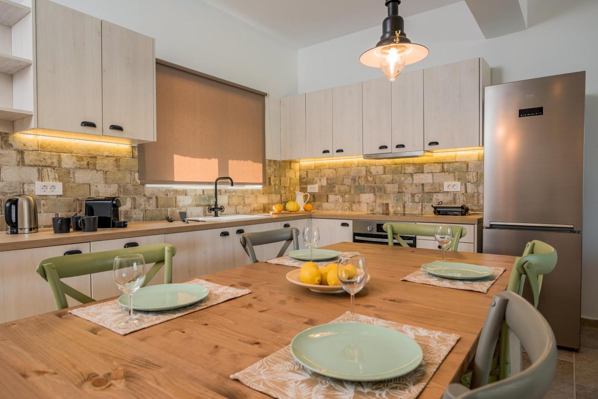 Astarte Villas - Petra Elia Private Villa With Pool Planos  Ngoại thất bức ảnh